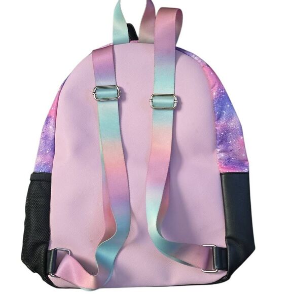 Luv Betsey By Betsey Johnson  Pink Back Back Front Zipper Pocket Inside Zipper M - Picture 2 of 7